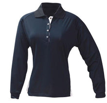 Stencil Ladies Long Sleeve Team Polo