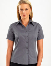 John Kevin Women’s Short Sleeve Chambray (161)