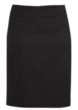 Biz Corporates Chevron Band Skirt (20114)