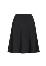 Biz Corporate Womens Bandless Flared Skirt (20718)