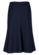 Biz Corporates Fluted 3/4 length Skirt (24013)
