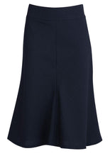 Biz Corporates Fluted 3/4 length Skirt (24013)