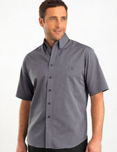 John Kevin Men’s Short Sleeve Chambray (265)