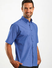 John Kevin Men’s Short Sleeve Chambray (265)