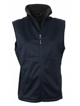 Stencil Bonded Softshell Vest 3147 Ladies Sleeveless Jacket (3147)