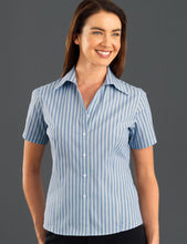 John Kevin Women’s Short Sleeve Fashion Stripe (323)
