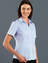 John Kevin Women’s Short Sleeve Mini Check (325)