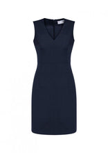 Biz Corporate Ladies Comfort Wool V Neck Dress (34021)