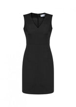 Biz Corporate Ladies Comfort Wool V Neck Dress (34021)