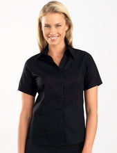 John Kevin Women’s Short Sleeve Self-Stripe (361)