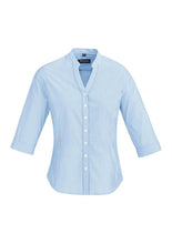 Biz Corporate Bordeaux Ladies 3/4 Sleeve Shirt (40114)