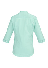 Biz Corporate Bordeaux Ladies 3/4 Sleeve Shirt (40114)
