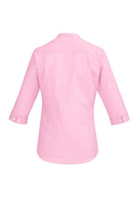 Biz Corporate Bordeaux Ladies 3/4 Sleeve Shirt (40114)