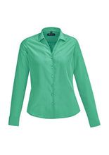 Biz Corporate Solanda Ladies Plain Long Sleeve Shirt (40410)