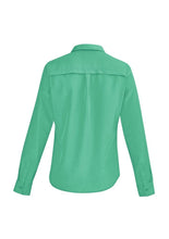 Biz Corporate Solanda Ladies Plain Long Sleeve Shirt (40410)