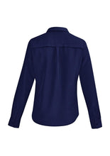 Biz Corporate Solanda Ladies Plain Long Sleeve Shirt (40410)