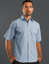 John Kevin Men’s Short Sleeve Fashion Stripe (423)