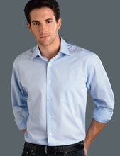 John Kevin Men’s Long Sleeve Mini Check (424)