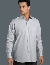 John Kevin Men’s Long Sleeve Mini Check (424)