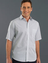 John Kevin Men’s Short Sleeve Mini Check (425)
