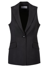 Biz Corporates Ladies Longline Sleeveless Jacket (60114)