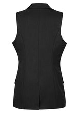 Biz Corporates Ladies Longline Sleeveless Jacket (60114)