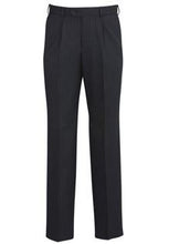 Biz Corporate CS Pinstripe One Pleat Pant (70211)