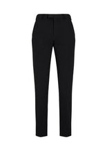 Biz Corporate Mens Slim Fit Flat Front Pant Stout (70716S)