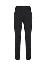 Biz Corporate Mens Slim Fit Flat Front Pant Stout (70716S)