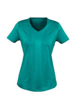 Biz Corporate Advatex Ladies Mae Short Sleeve Knit Top (AC41412)