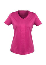 Biz Corporate Advatex Ladies Mae Short Sleeve Knit Top (AC41412)