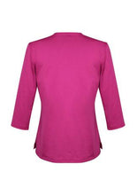 Biz Corporate Advatex Ladies Abby 3/4 Sleeve Knit Top (AC41511)