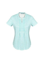 Biz Corporate Advatex Ladies Sandy Linear Pleat Knit Top (AC42412)