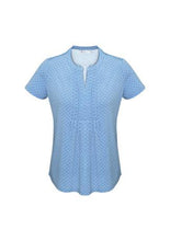 Biz Corporate Advatex Ladies Ella Diamond Pleat Knit Top (AC42812)