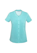 Biz Corporate Advatex Ladies Leah Button Knit Top (AC42912)