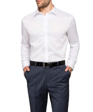 Van Heusen Men's 100% Cotton Dobby Slim Fit Shirt (AS505)