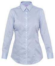Van Heusen Ladies Cotton/polyester Nail Head Classic Fit Shirt (AWL103)