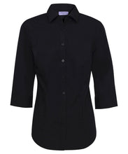 Van Heusen Cotton Polyester Poplin 3/4 Sleeve Classic Fit Shirt (AWTQE101)