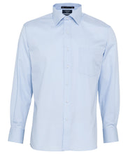 Van Heusen Gents Cotton Polyester Herringbone Stripe European Fit Shirt (E140)