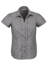 Biz Collection Ladies Edge Short Sleeve Shirt
