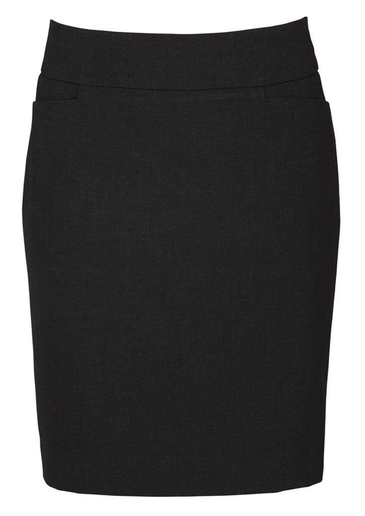 Biz Collection Ladies Classic Knee Length Skirt