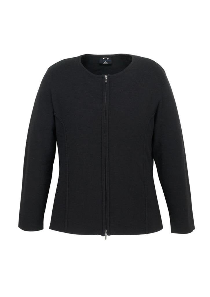 Biz Collection Ladies 2 Way Zipper Cardigan