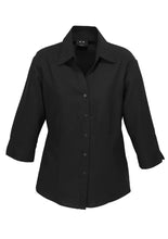 Biz Collection Ladies Plain Oasis Shirt-3/4 Sleeve