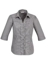 Biz Collection Edge Ladies 3/4 sleeve shirt