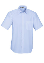 Biz Collection Mens Base Short Sleeve Shirt