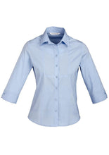 Biz Collection Ladies Chevron 3/4 Sleeve Shirt