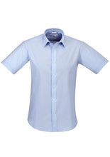 Biz Collection Mens Berlin Short Sleeve Shirt