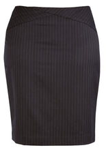 Biz Corporates Chevron Band Skirt (20214)