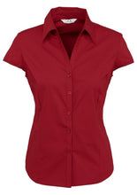 Biz Collection Ladies Metro Cap Sleeve Shirt