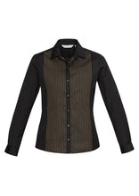 Biz Collection Ladies Reno Panel L/S Shirt